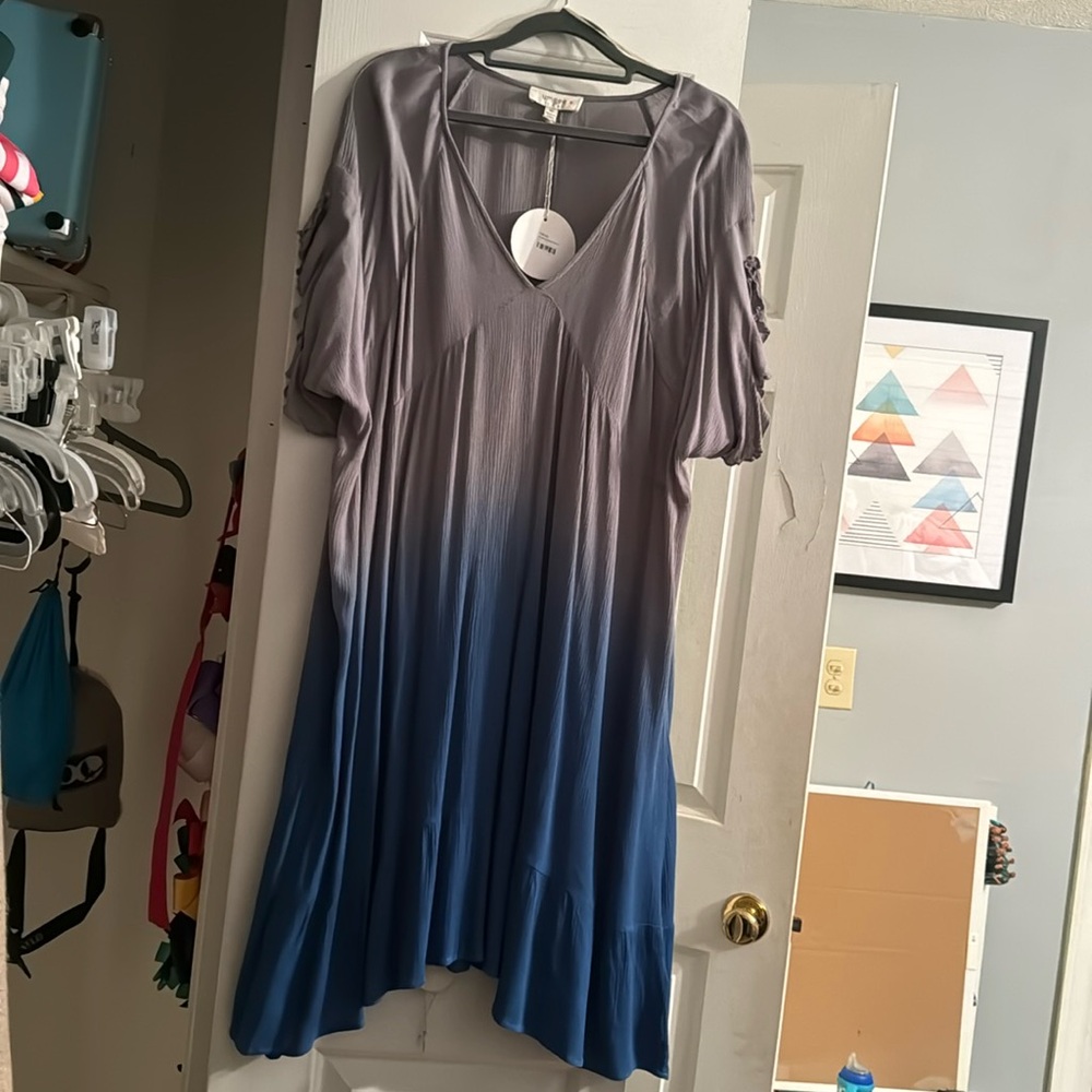 Ombré dress